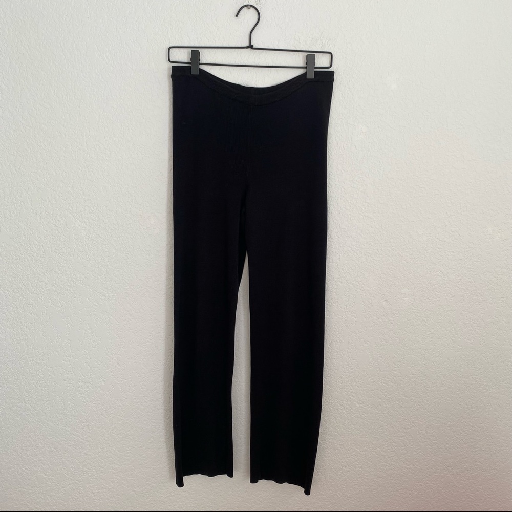 EILEEN FISHER Women’s PP Black Pull Up Trouser Silk Pant - Picture 9 of 9